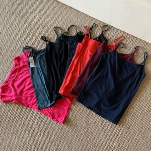 Bundle of camis and shirt